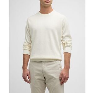 Peter Millar Derby Diamond Stitch Crewneck Sweater (Lg)